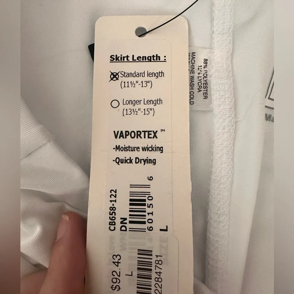 Lucky in Love White Tennis Skort
Size L (12)
New with Tags - Image 6