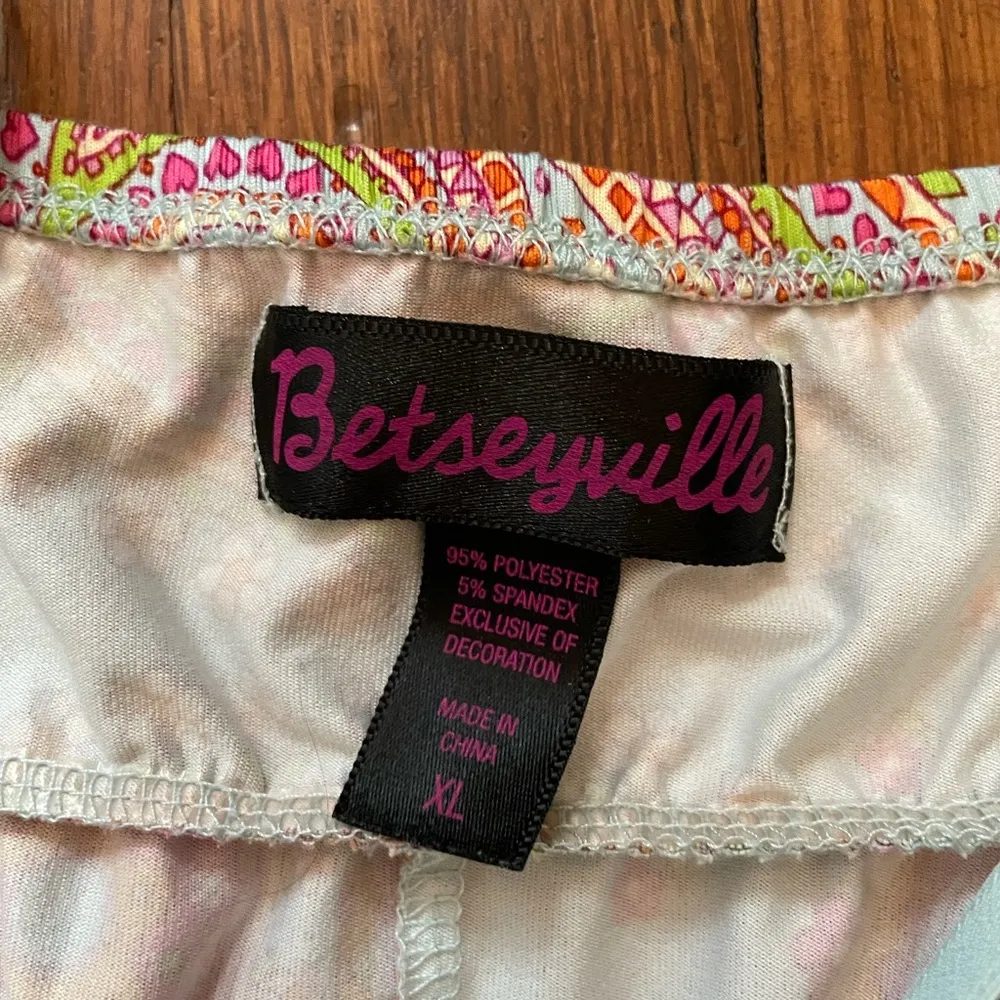 Betseyville Betsey Johnson Vintage Y2K Paisley Bow Detail Slip Dress - Sz XL - Image 13