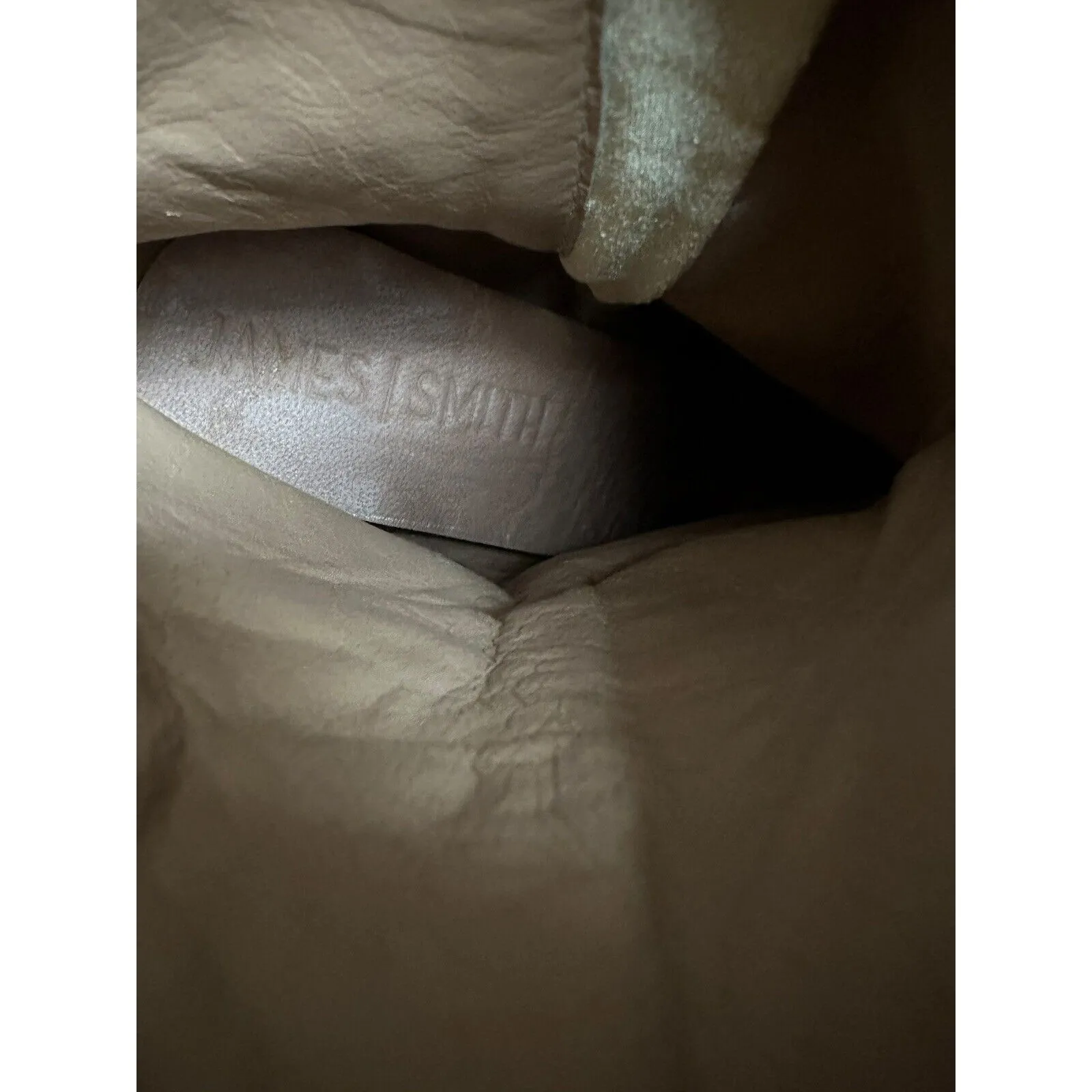 James Smith Size 40 US 9‎ Women’s Crushed Velvet Marigold Brooklyn Boots #S92 - Image 9