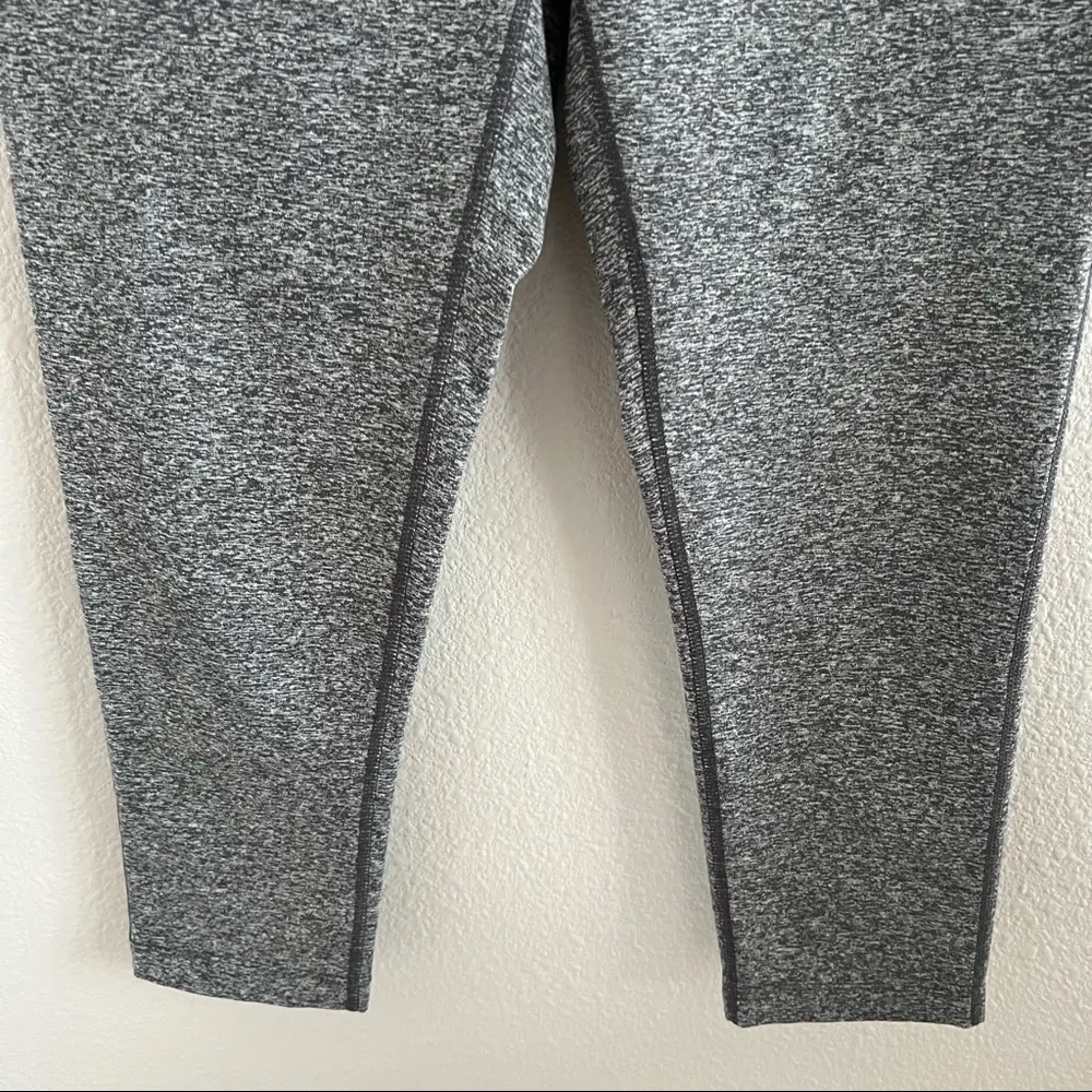 Zella Heather Gray High Waist Waist Pocket Active Legging Pants Small - Image 8