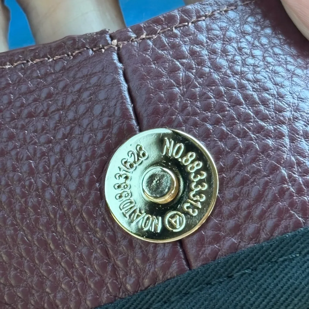 Burgundy Bella LAGGO bag Red - Image 5