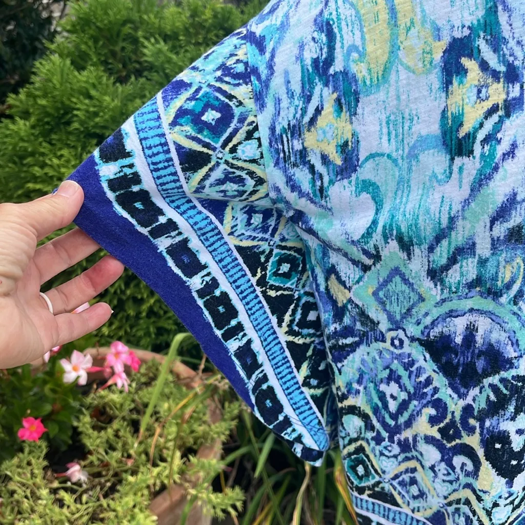 Mod Colorful Onque Casual Knit Batwing Top Purple Size undefined - Image 5