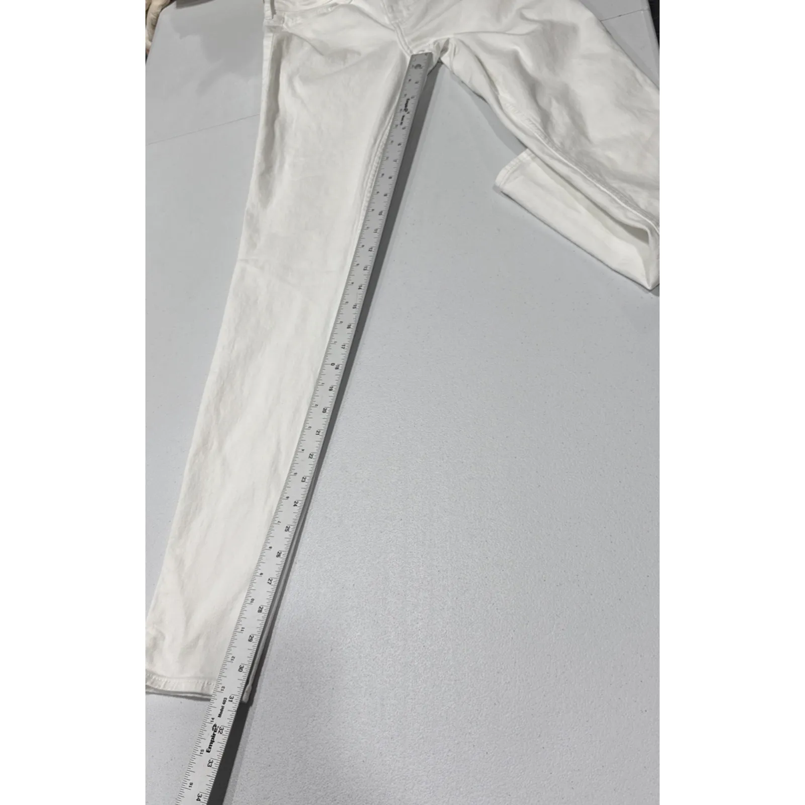 Hollister High Rise Super Skinny Jeans Womens Size 28 / 7L White Classic Stretch - Image 10