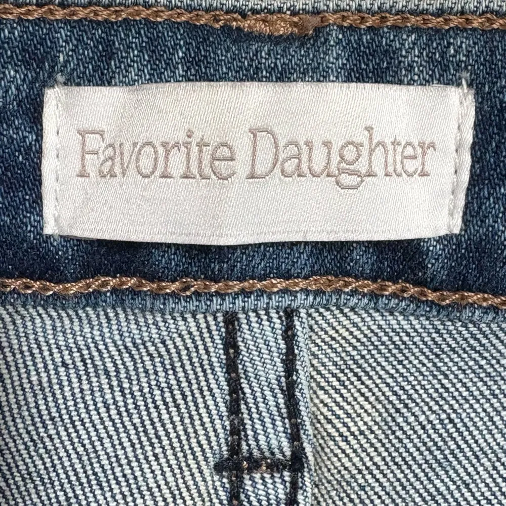 Favorite Daughter Size 33 The Erin High Rise Slim Straight Medium Indigo NWT‎ Blue - Image 10