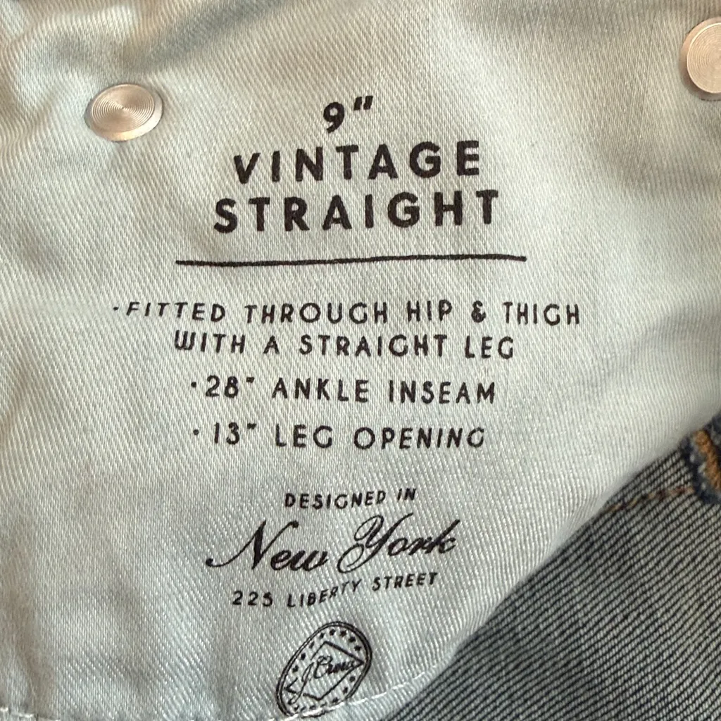 J.crew vintage slim straight jean size 29 - Image 3