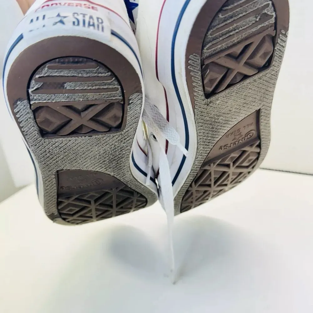 Converse Unisex Chuck Taylor All Star Hi M7650 White Shoes Sneakers Sz 8M W10 - Image 6