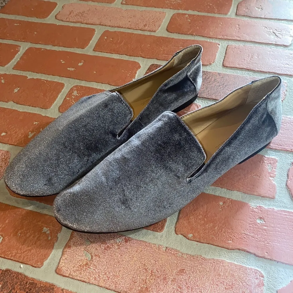 Banana Republic Demi velvet smoking loafers - Image 2