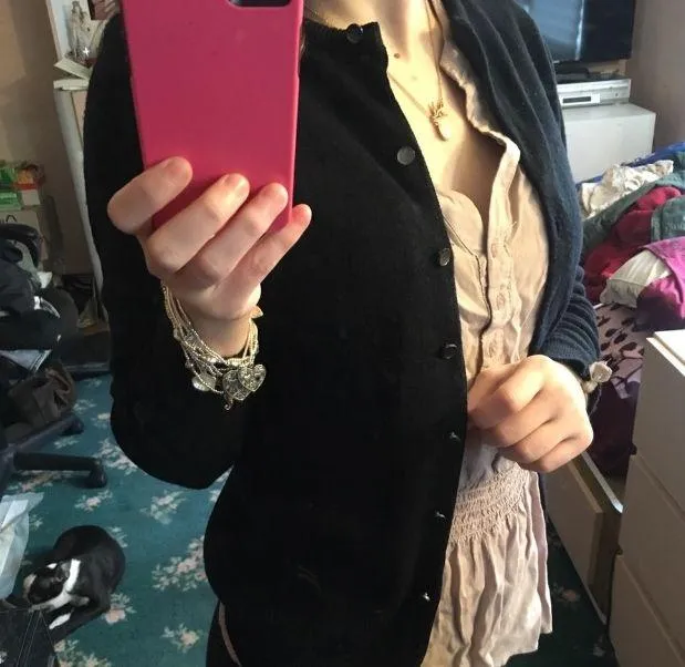 Black Cardigan - Image 2