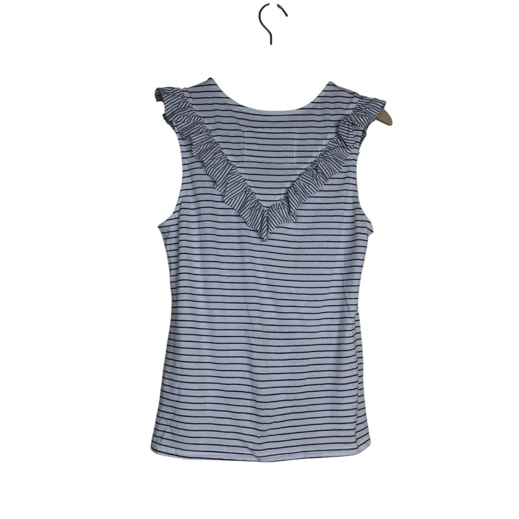 Anthropologie Women's M Maeve Kalama Ruffle Tank Top NEW - Image 5