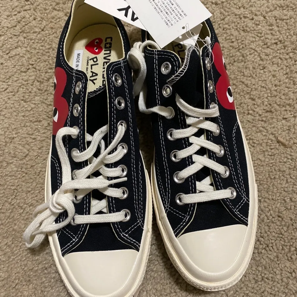 Comme des Garcons Play x Converse Play One Heart  Sneakers - Image 3