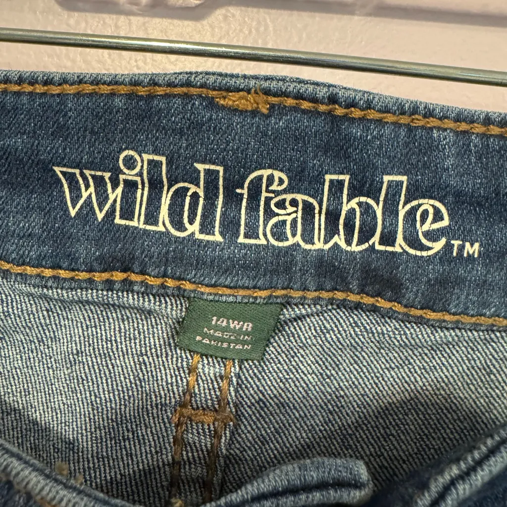 Blue non distressed Wild fable skinny jeans - Image 2