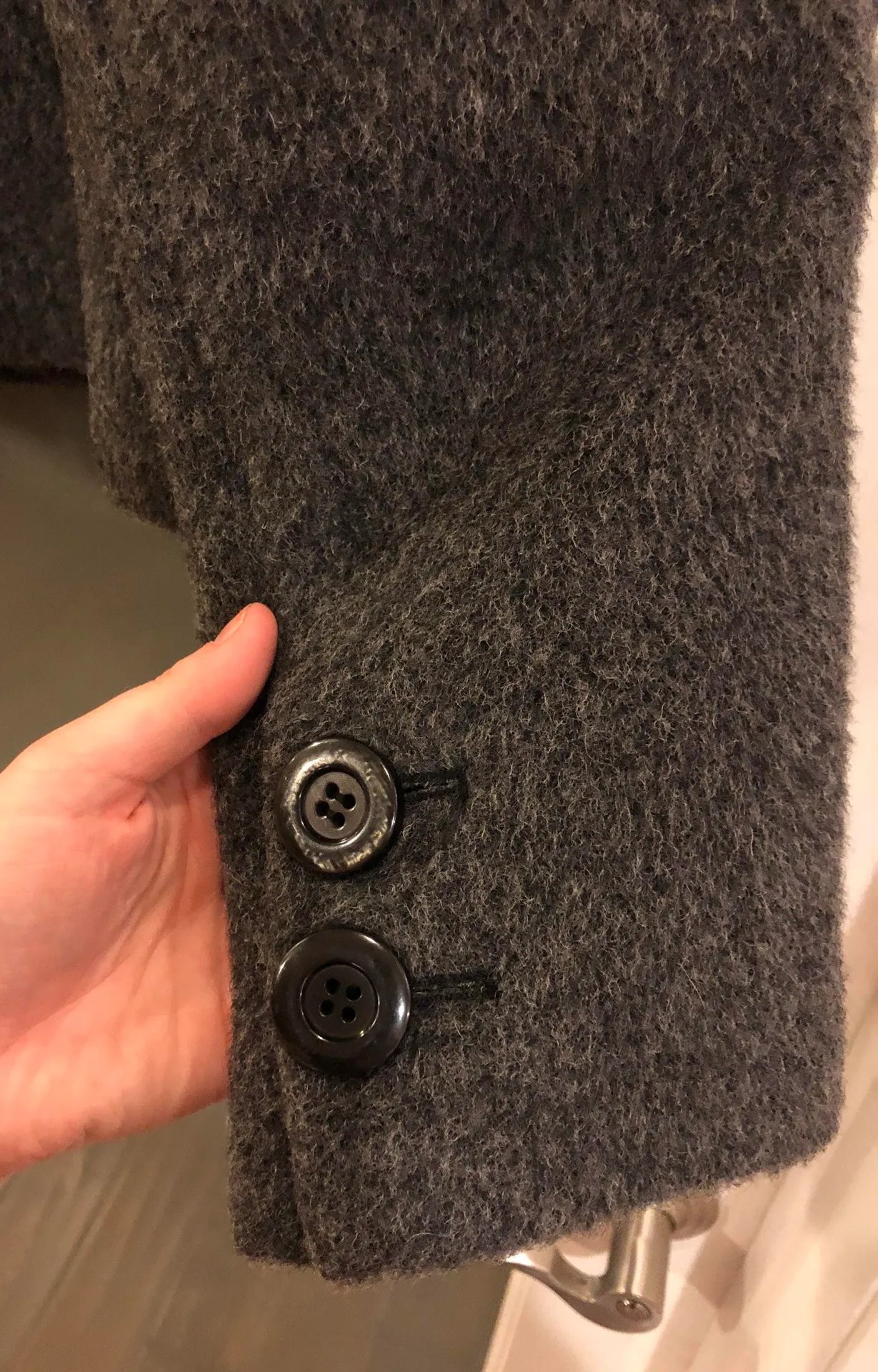 Dark Gray Soft Peacoat - Image 5