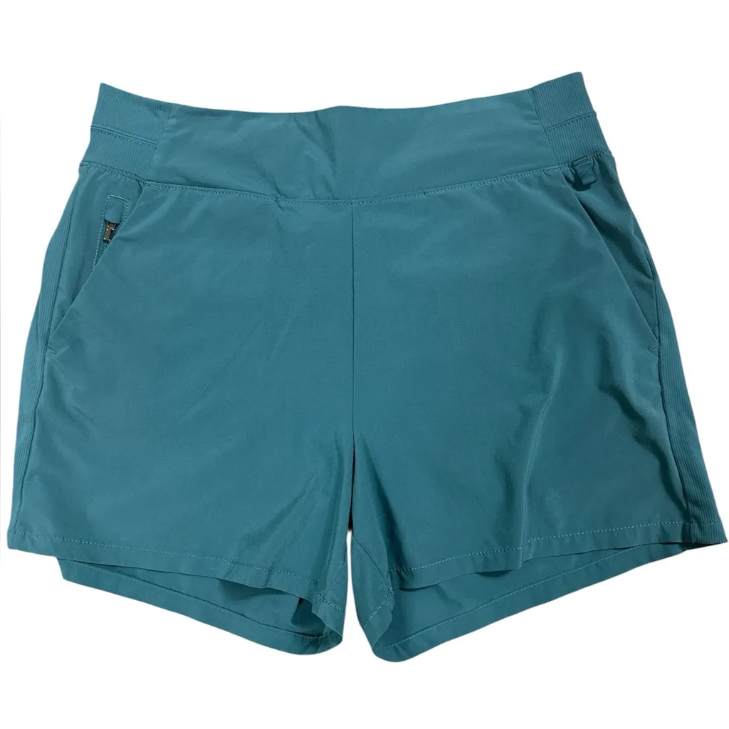 Athleta Trekkie North Short Teal Blue - Image 2