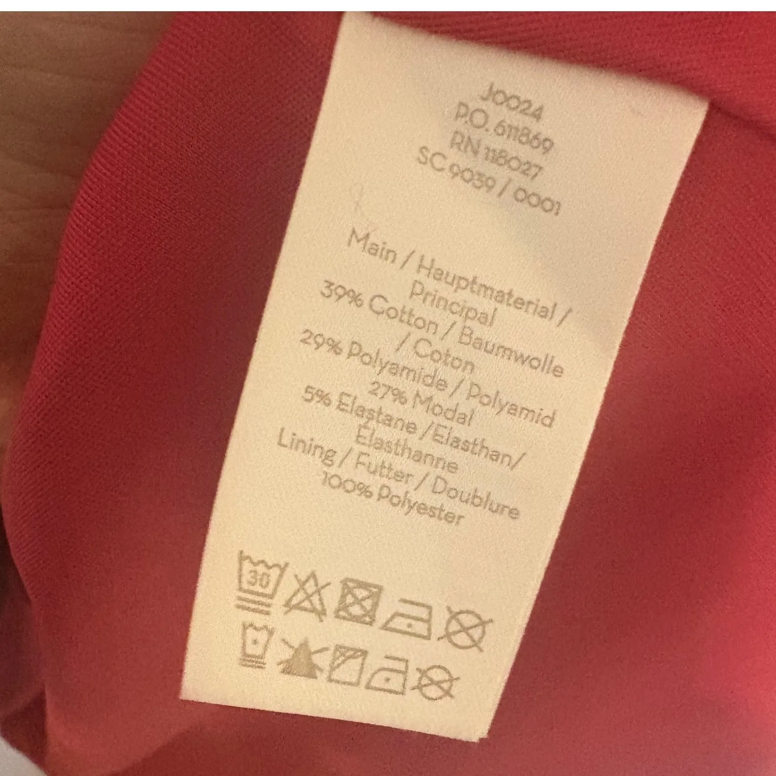 Boden Pink Fit and Flare Cotton Midi Dress Size 10R Preppy Feminine - Image 4