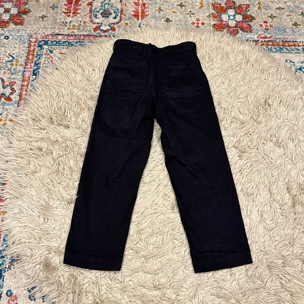 Everlane the straight leg crop short pants size 2 - Image 5