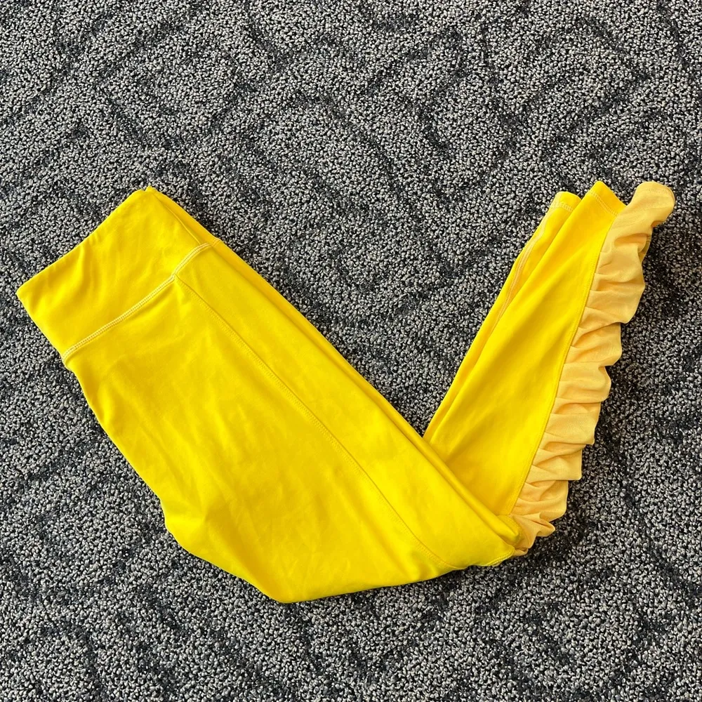 Zyia Active daffodil luxe mesh leggings - light n tight - high rise - Image 2