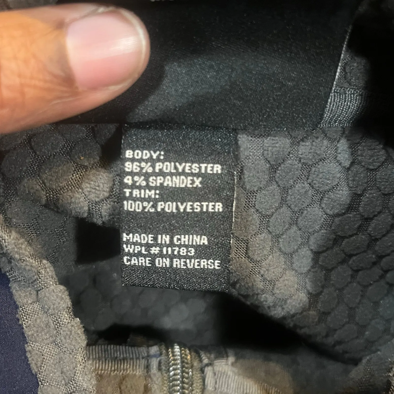 Women XL Softshell Jacket CVI Center for Veterans Full Zip Fleece Lined Outdoor Blue - Image 5