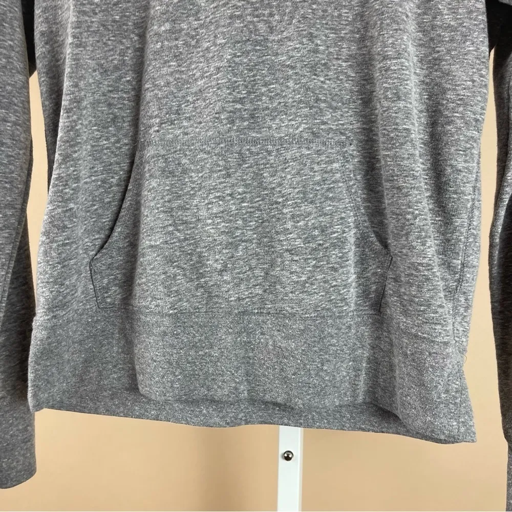 Old Navy Small Cozy Y2K Grey Hooded Pullover Sweatshirt Casual - Image 3