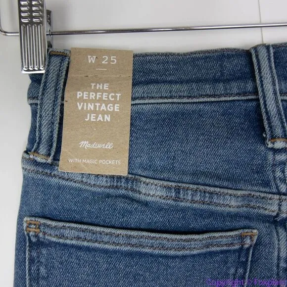 NEW Madewell the‎ Perfect Vintage Jean in Melgrove Wash, 25 - Image 11