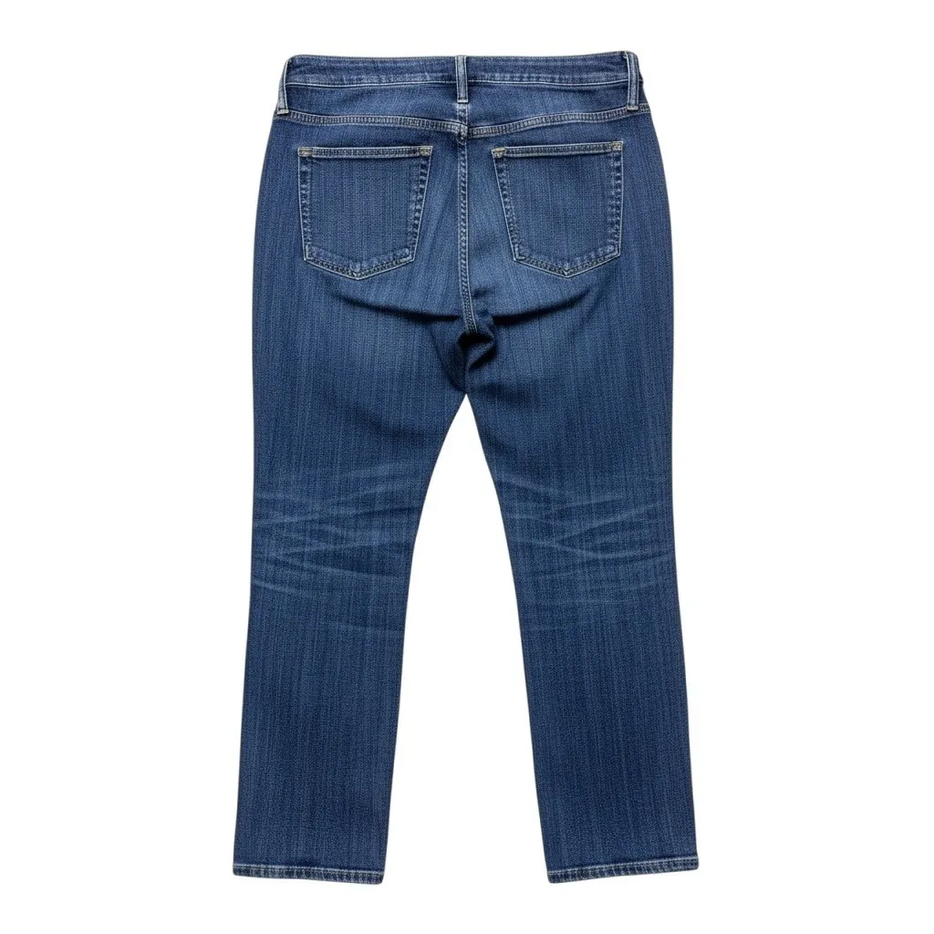 J.Crew Curvy Vintage Slim Straight Jeans 32x28 Fair Daybreak Wash‎ Denim Faded - Image 3