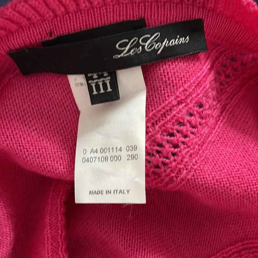 Pink Scoop Neck Italian Sweater Small/Medium - Image 6