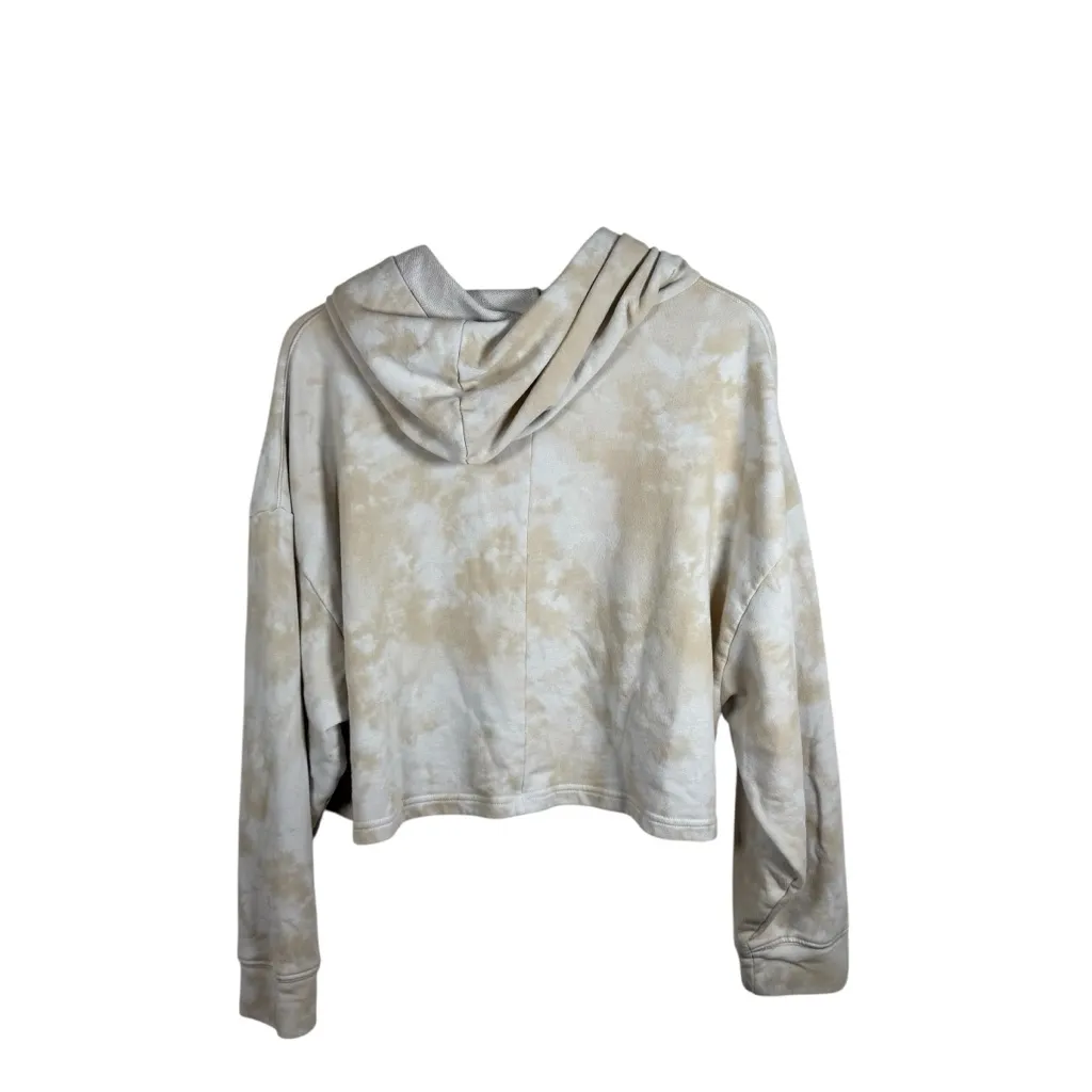 Fabletics Women’s Eco-Conscious Crop Hoodie Honey Magma Tie Dye XL - Image 8
