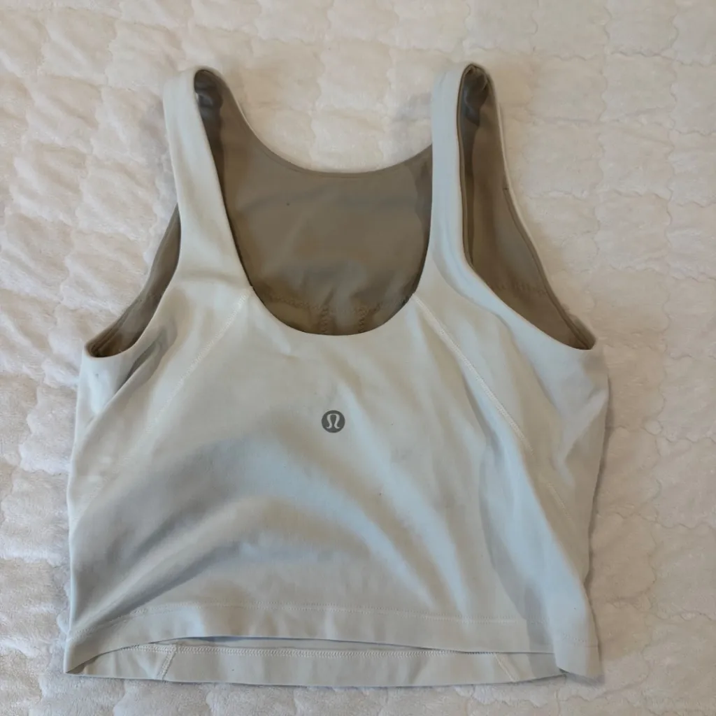Lululemon Align High-Neck Tank Top White - Image 4