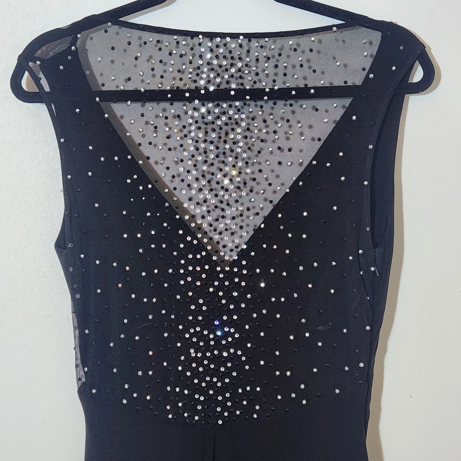 Patra Black Sleeveless Formal Dress Size 6 Black Long Cocktail Dress - Image 6