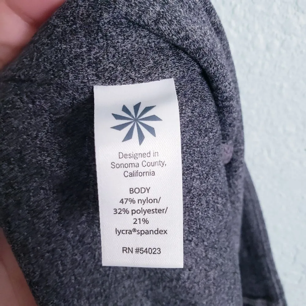 Athleta Powervita Straight Leg Gray Leggings - Image 8