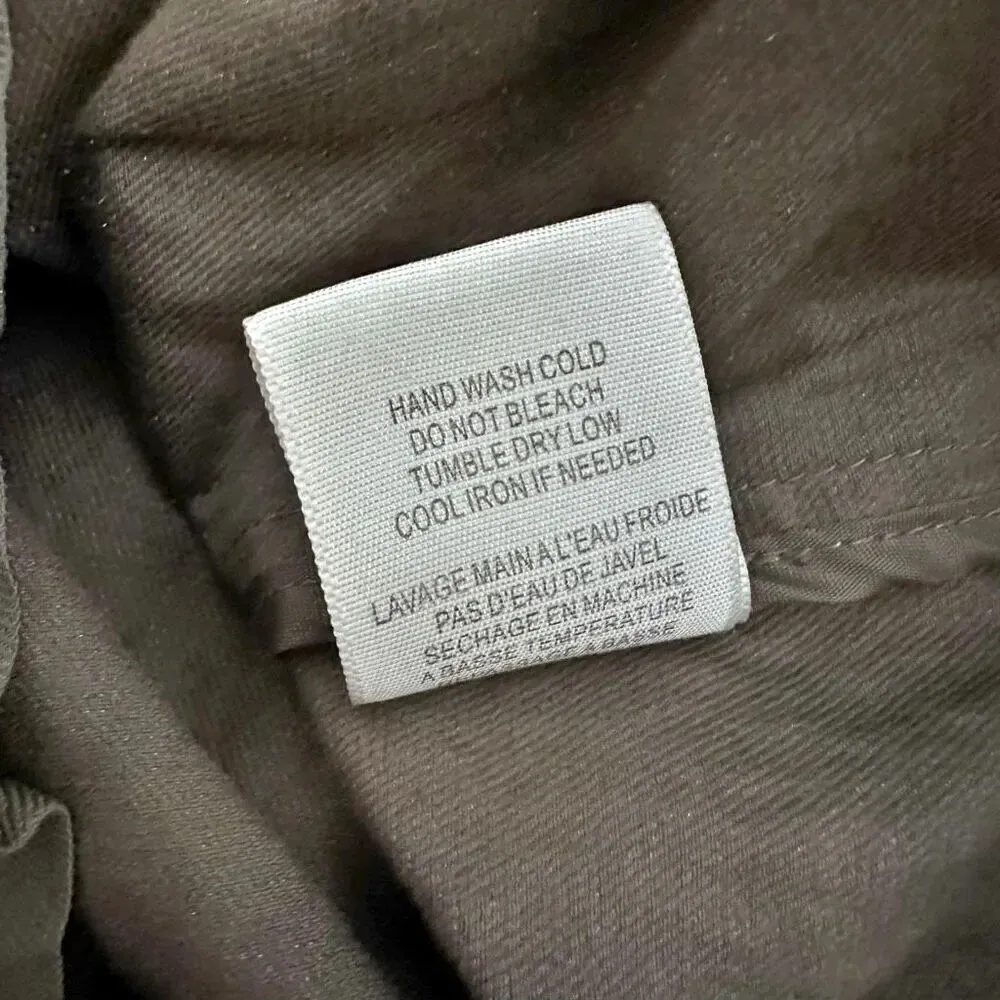 JOIE x ANTHROPOLOGIE | Army Olive Green Military Style Utility Jacket | Medium - Image 7