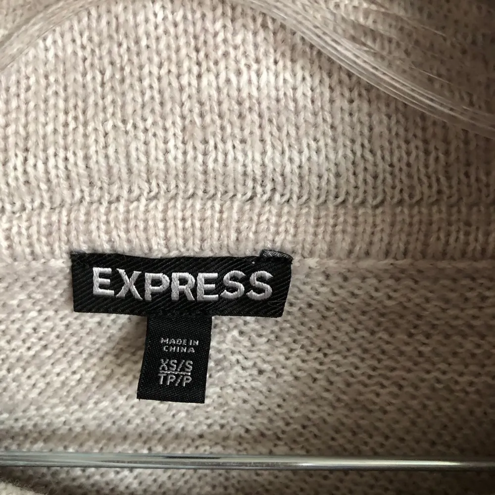 EXPRESS Cowl Neck‎ Marled Sweater - Image 3
