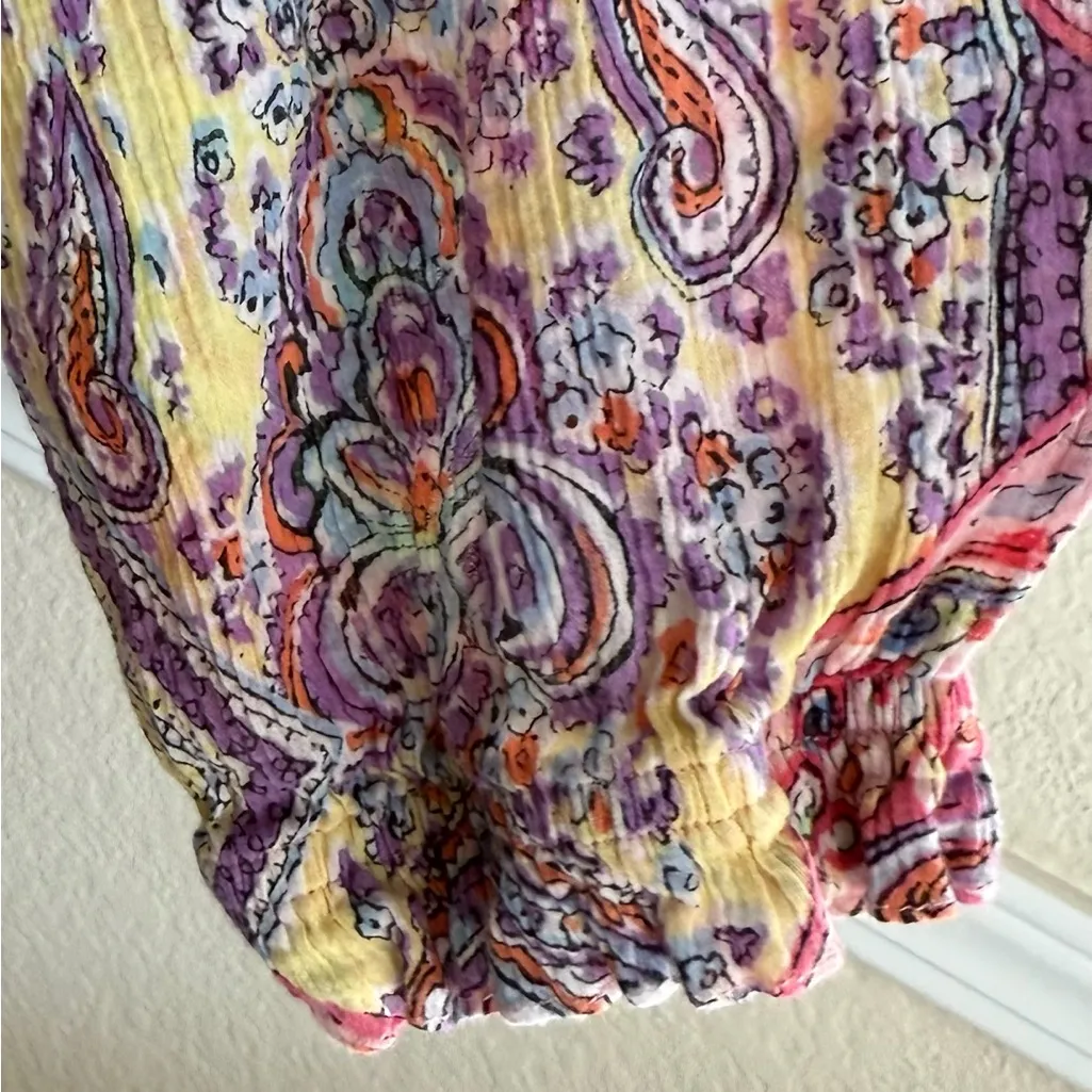 American Living Cotton Blouse Medium Women’s Layered Casual Everyday Layered Top - Image 7