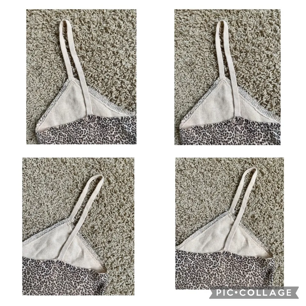 Bisou Bisou leopard cheetah top sz M - Image 5