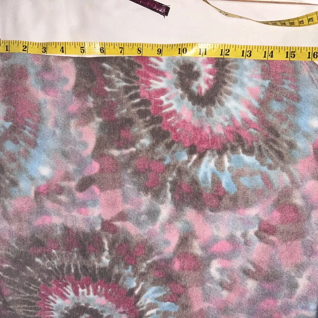 Harmony In Nature Soft Long Sleeve Tie Dye Top Pink - Image 5