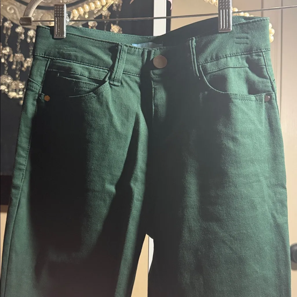 Draper James Forest Green Skinny Jeans - Image 2