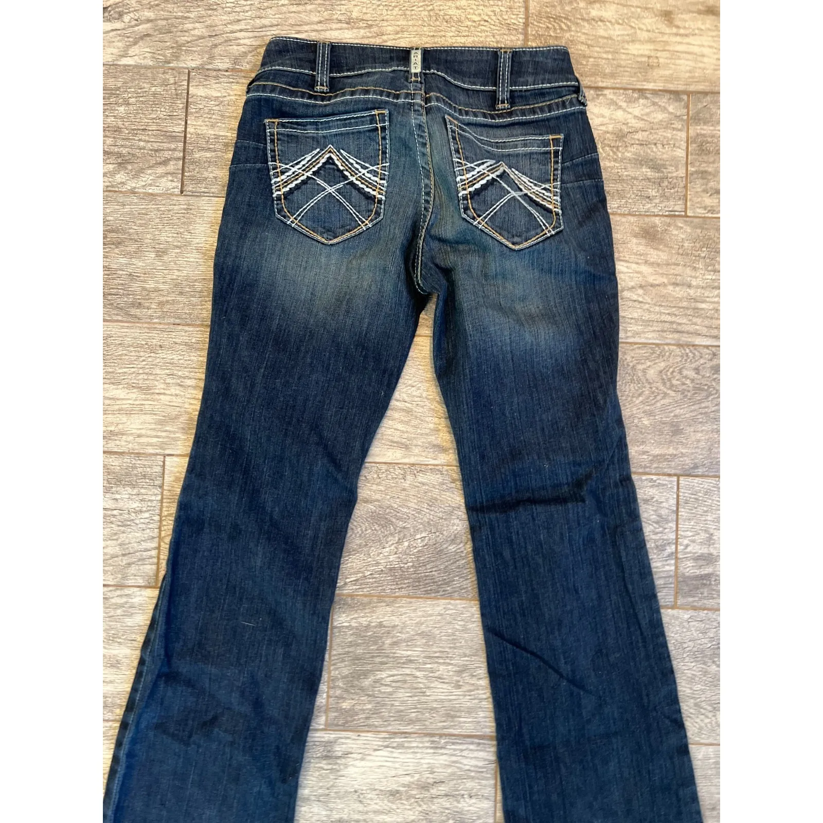 Ariat Real Denim Jeans 29S‎ 29 Short Bootcut Boot Denim 1391 Riding Whipstitch - Image 6