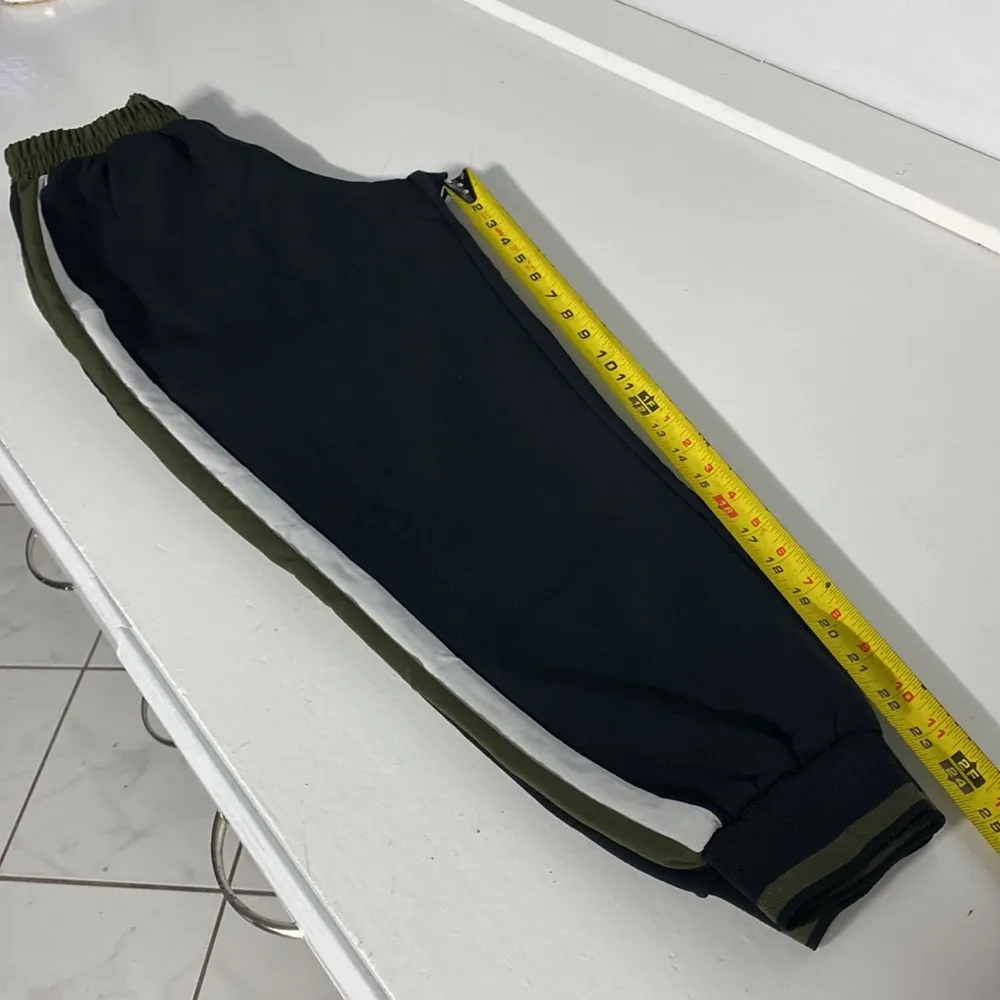 Zara High Waist Joggers Black Pants - Image 4