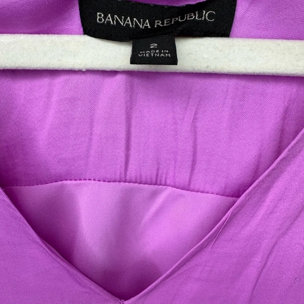 Banana Republic sleeveless dress purple Size 2 - Image 4