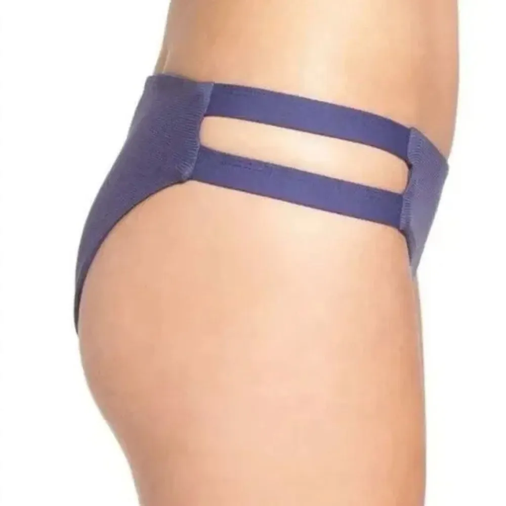 NWT Tavik Chloe Full Ribbed Swim Bottom in Cobalt Blue - Image 8