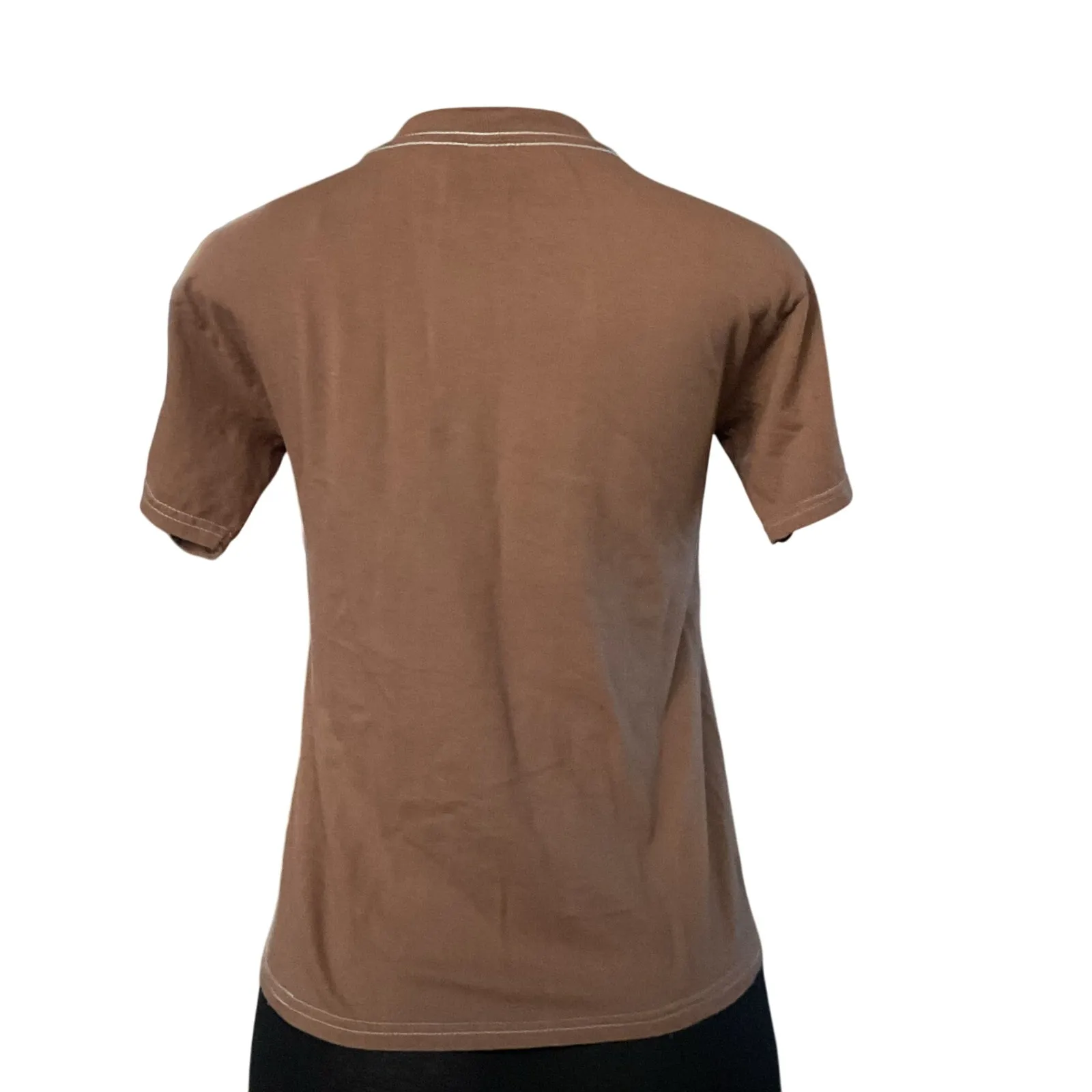 Vintage Strawberry Shortcake Brown Graphic T - Image 2