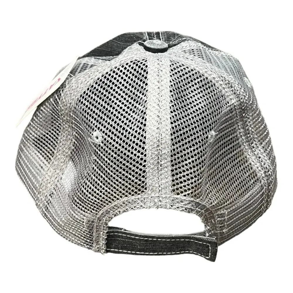 Christmas Trucker Hat All Mama Wants Is a Silent Night by Katydid Adjustable NWT - Image 4