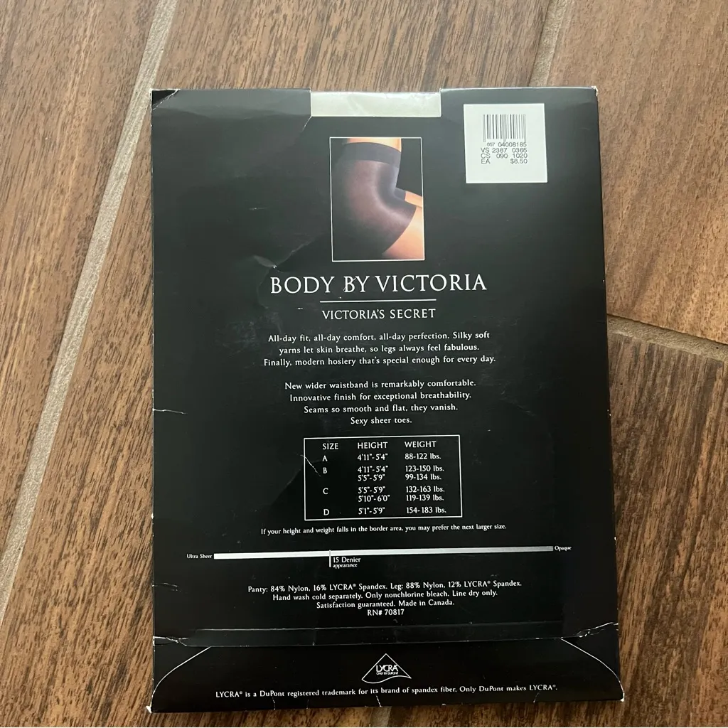 Victorias Secret Body by Victoria pantyhose - Image 3