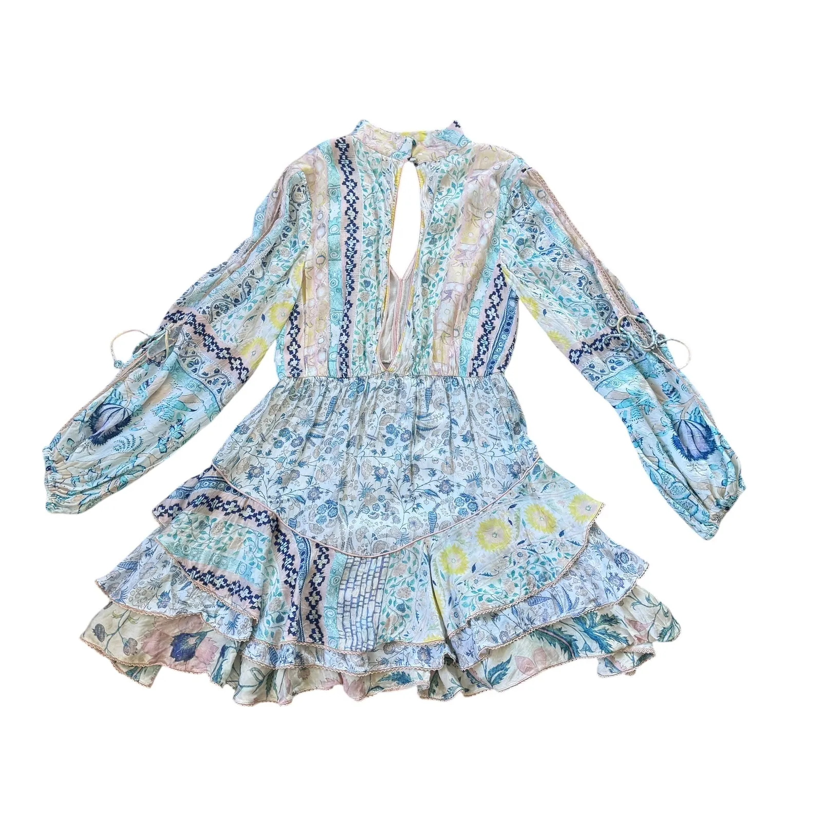 Hemant & Nandita Crinkle Mini Dress - Image 3