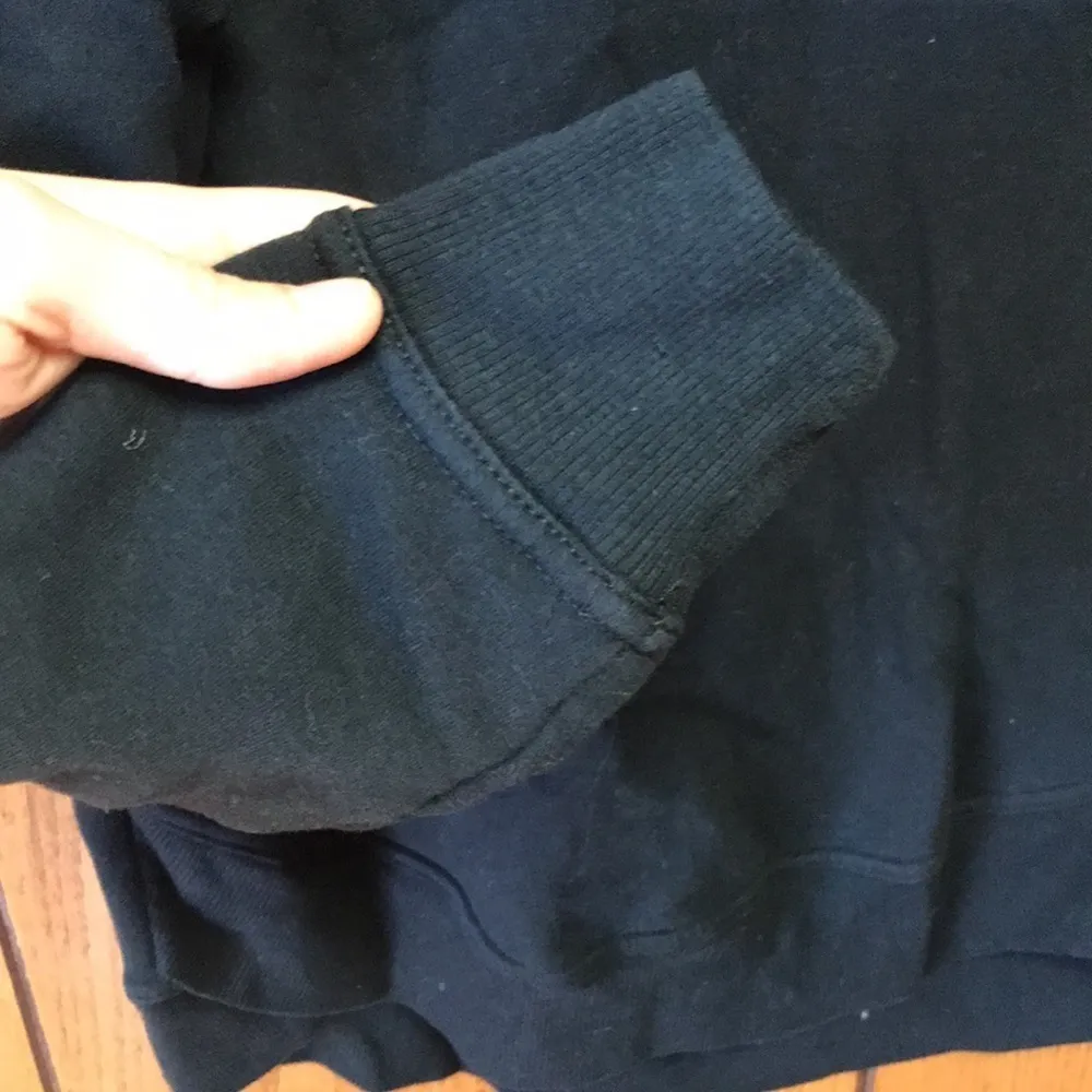 Balance Collection black fleece lined sweatshirt - Image 5