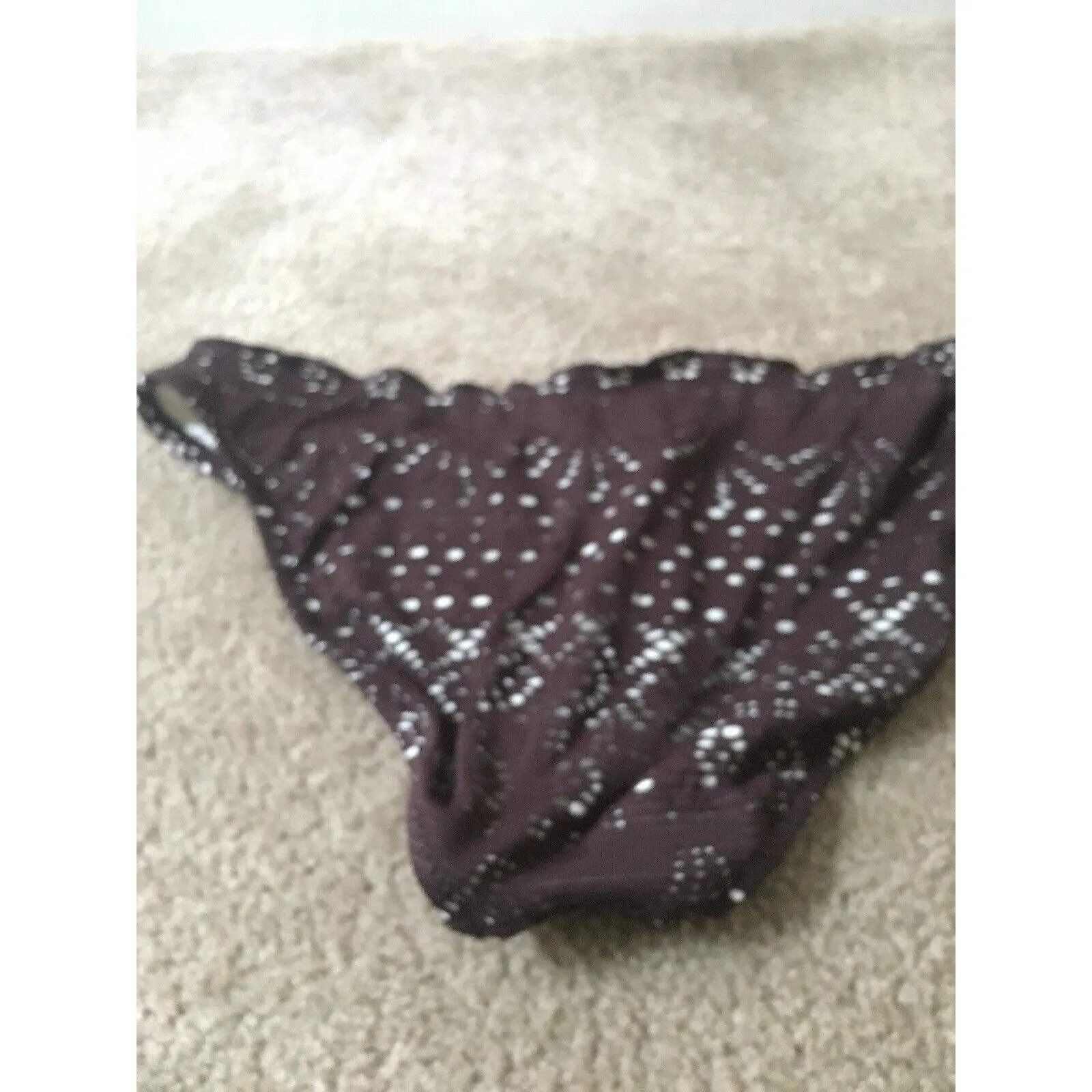 Mossimo Women's Swim Bikini Bottom Size XL Brown - Image 6