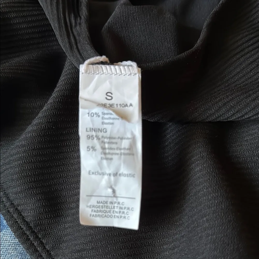 Cupshe Black and Blue One Piece Swimsuit with Halter Neck and Cut-Outs NWOT - Image 6