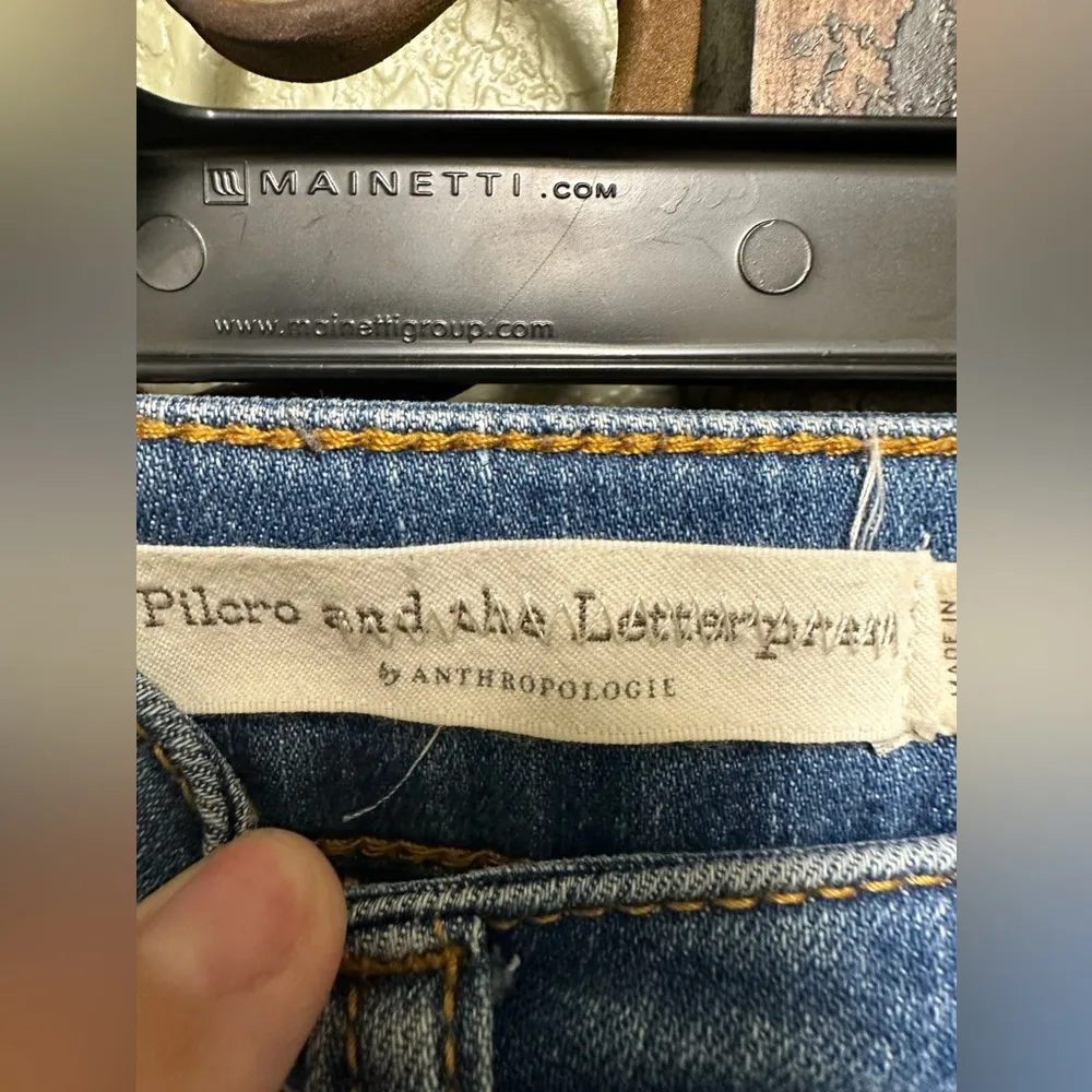 Anthropologie high rise denim legging jeans - Image 4