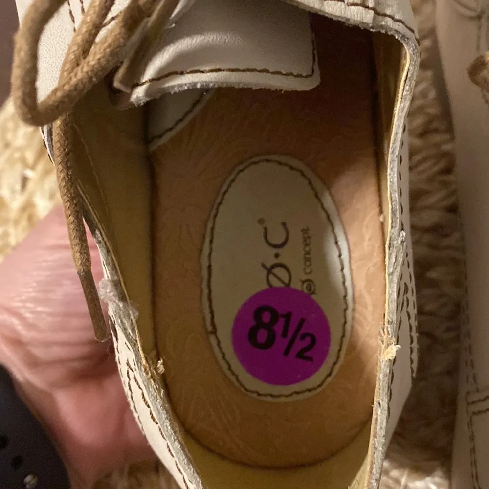 B.O.C. Saddles cream shoes size 8.5 - Image 8