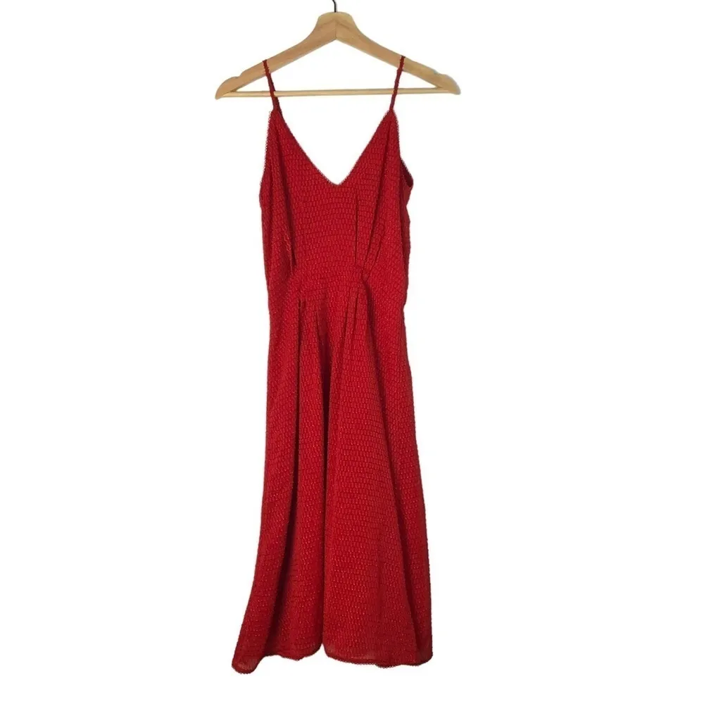 House of Harlow 1960 x Revolve Ines Racing Red Midi Dress XS - Image 2