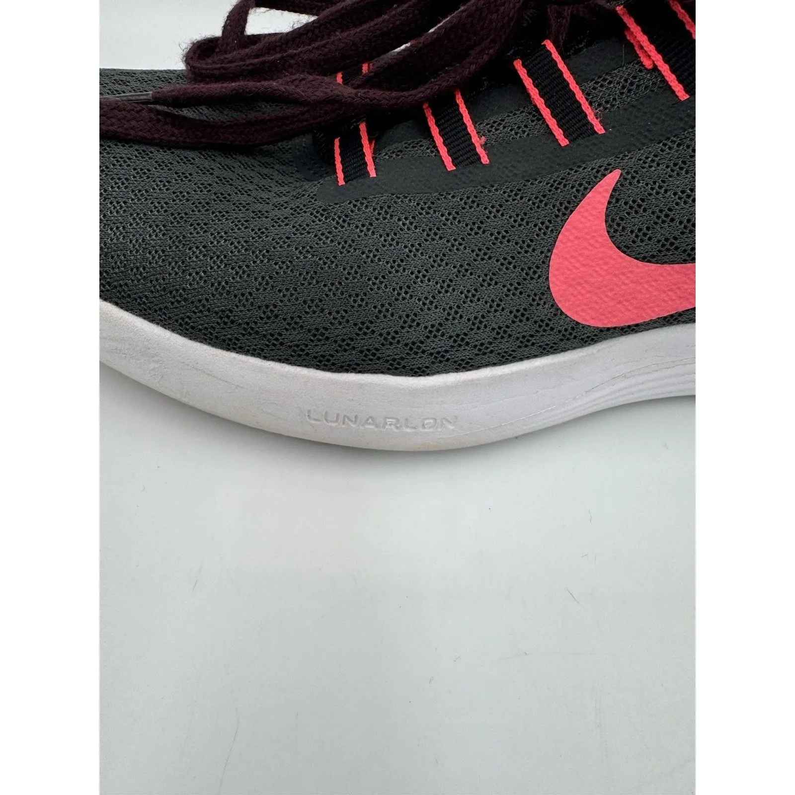 Nike Lunarconverge Sneaker Shoes Women’s Size 10 Gray/Pink 852469-002 - Image 12